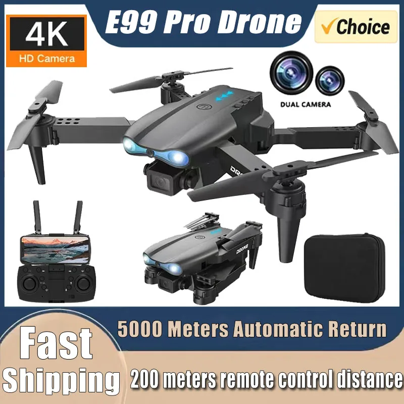 Drone App Rc Fpv - 신형 E99Pro RC 드론 4K 전문가용