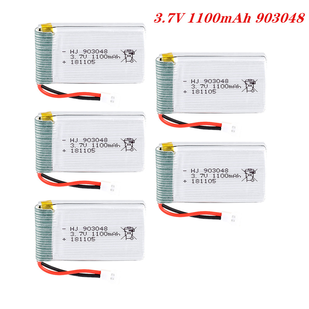Drone Lipo Battery - 3.7V 1100mAh 903048 Lipo 배터리 Syma