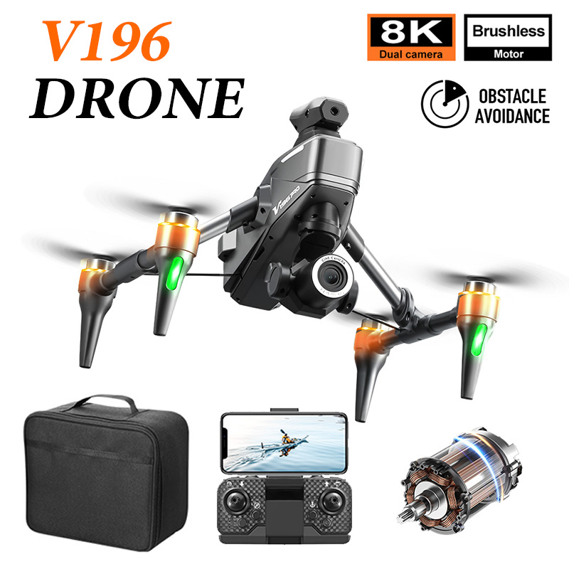 Drone V196 Rc - V196 합금 프로 맥스 드론 장애물