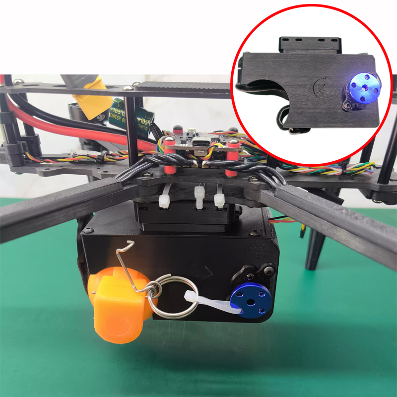 Drone Switch Rc - 1PCS 링 풀 릴리스 통합형 투척기