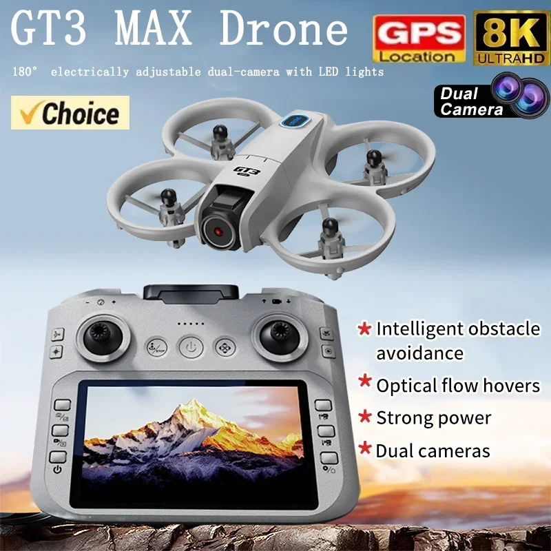 Drone Pro Rc Ufo - 2026 신형 GT3 미니 LED 접이식