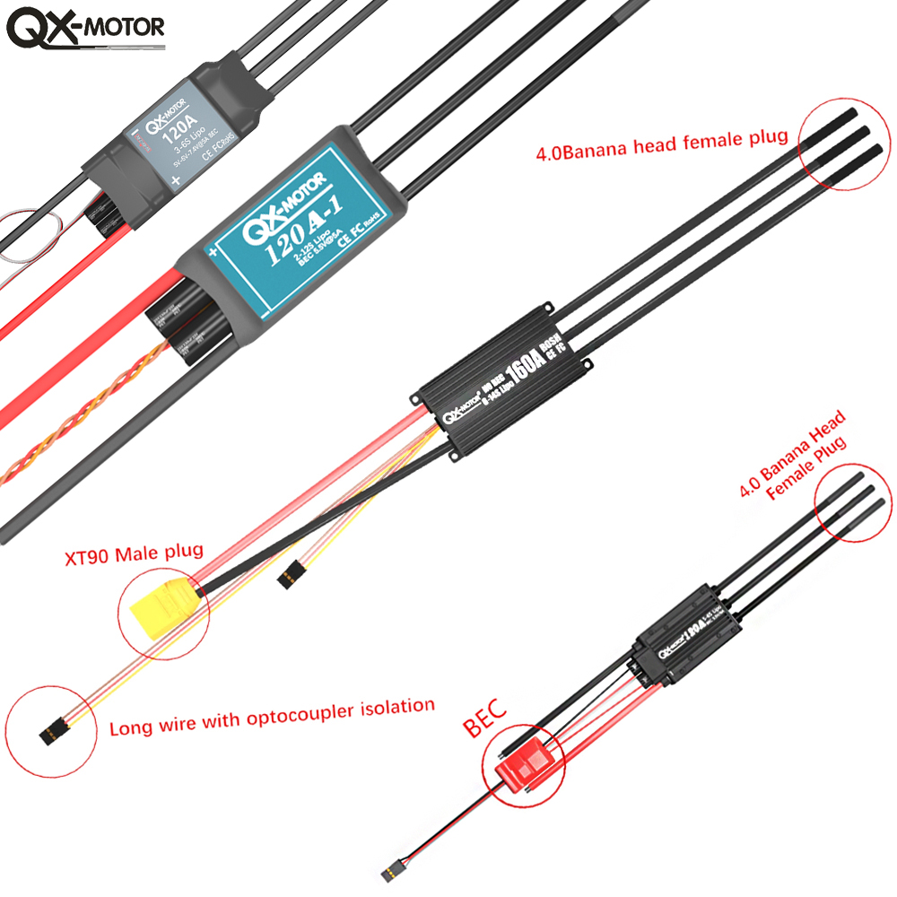 20A-120A QX-MOTOR EDF 덕트 팬 모터  - Drone Rc Jet 리뷰 및 가격
