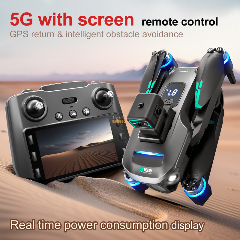 8K 듀얼 카메라 5G WIFI FPV 원격 제어 Qu - Drone Rc App 리뷰 및 가격