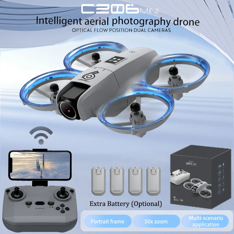 CZ06 미니 RC 쿼드콥터 드론 - 480P HD 듀 - Drone Rc App 리뷰 및 가격