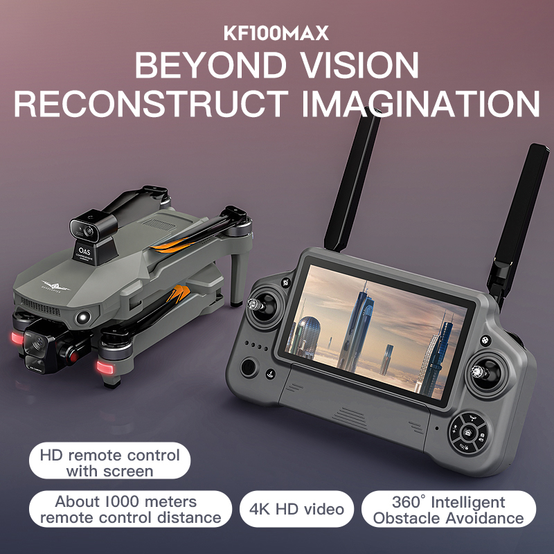 KF100 MAX GPS 드론 4K 카메라 3축 짐벌  - Drone App Rc Fpv 리뷰 및 가격