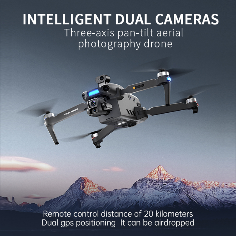 2026년형 새로운 8K 듀얼 카메라 드론, 5.5인치 - Drone Rc Team City 리뷰 및 가격