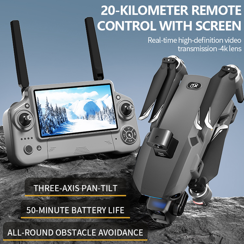 2026년형 새로운 8K 듀얼 카메라 드론, 5.5인치 - Drone Rc Team City 리뷰 및 가격