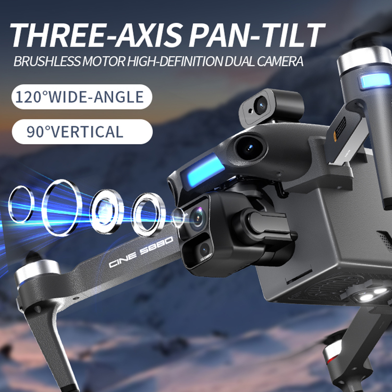 2026년형 새로운 8K 듀얼 카메라 드론, 5.5인치 - Drone Rc Team City 리뷰 및 가격