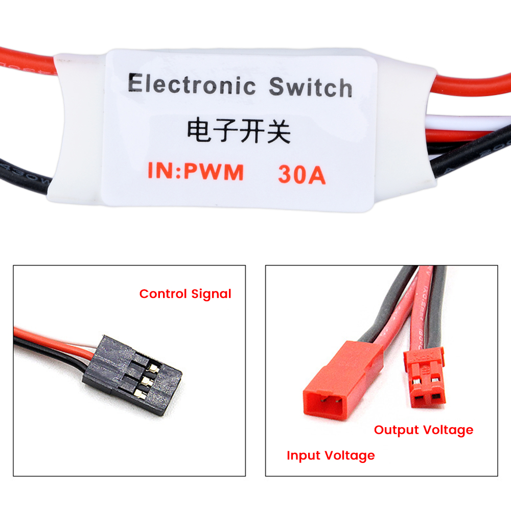 2~30A 고전류 원격 제어 전자 스위치 3-30V 항 - Drone Switch Rc 리뷰 및 가격