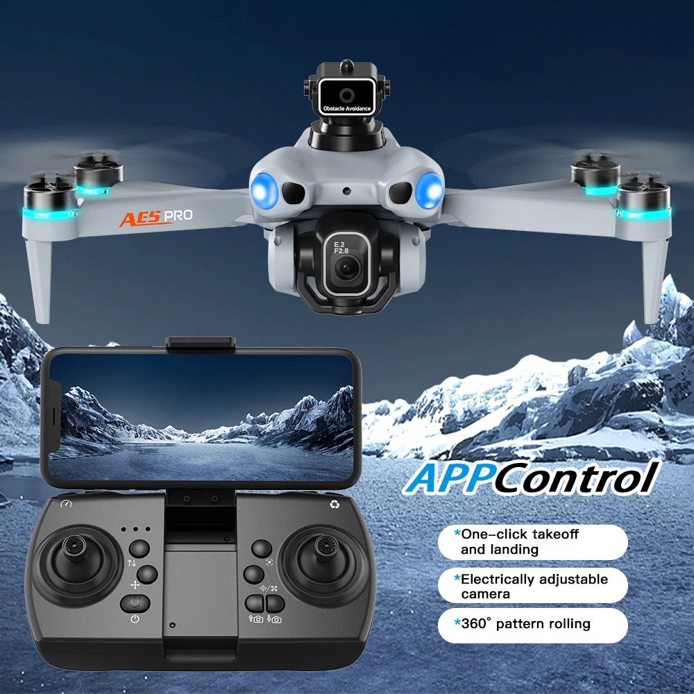 AE5 프로 드론 8K HD 4.5인치 화면 제어 20 - Drone Pro Rc Ufo 리뷰 및 가격