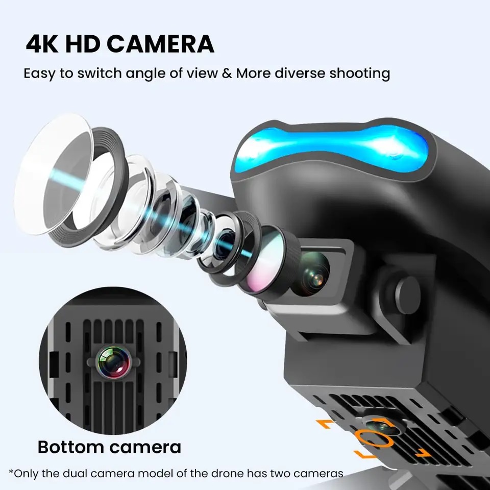 새로운 미니 드론 E99 4K WIFI HD 카메라 F - Drone Pro Rc Ufo 리뷰 및 가격