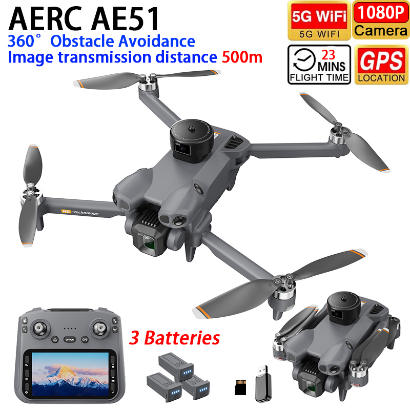 AERC AE51 드론 GPS WIFI FPV ESC  - Drone Rc Team City 리뷰 및 가격