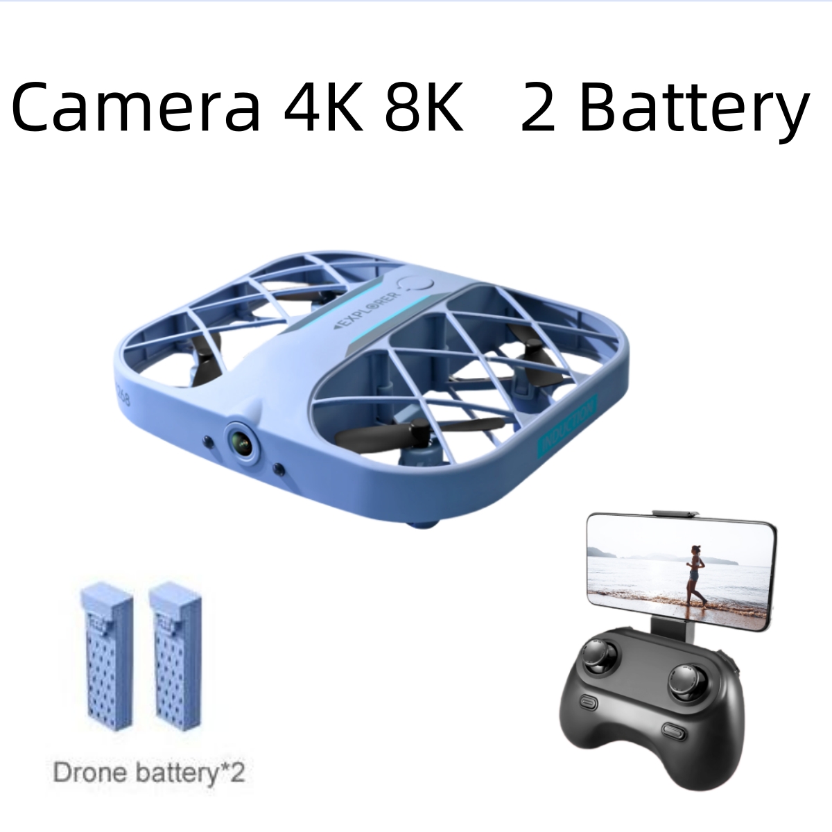 JJRC H107 FPV RC 드론(배터리 2개 포함) - Drone Rc App 리뷰 및 가격